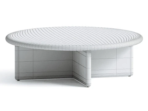 Austin Nesting Coffee Tables 3D Model