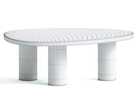 Zeena Coffee Table Modelo 3D