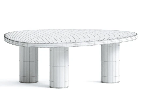 Zeena Coffee Table 3D Model