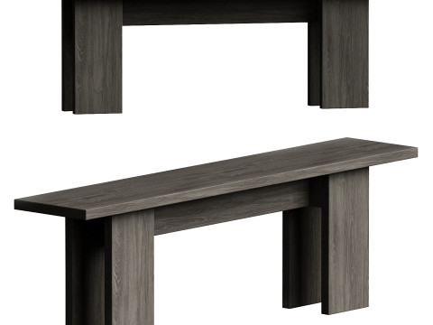 Lara Console Table Model 3D