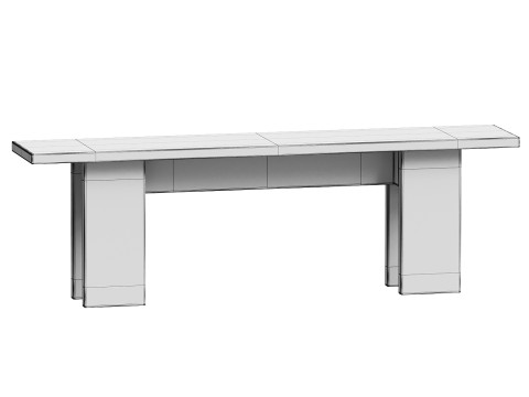 Lara Console Table Model 3D