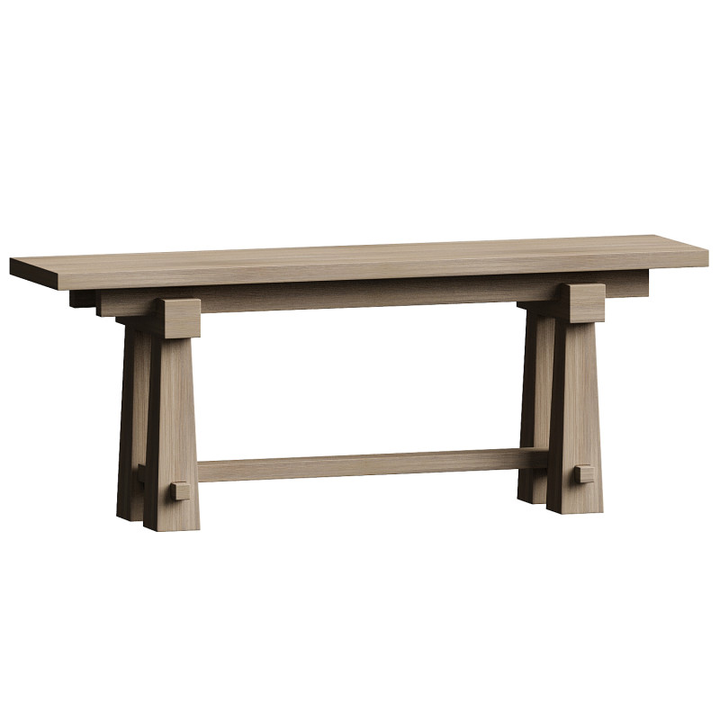 Josie Console Table 3D 模型 .c4d .max .obj .3ds .fbx .stl .blend 