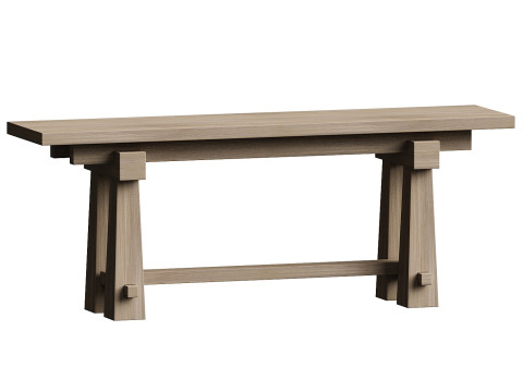 Josie Console Table 3D 모델