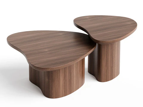 Torino Nesting Coffee Table 3D Model