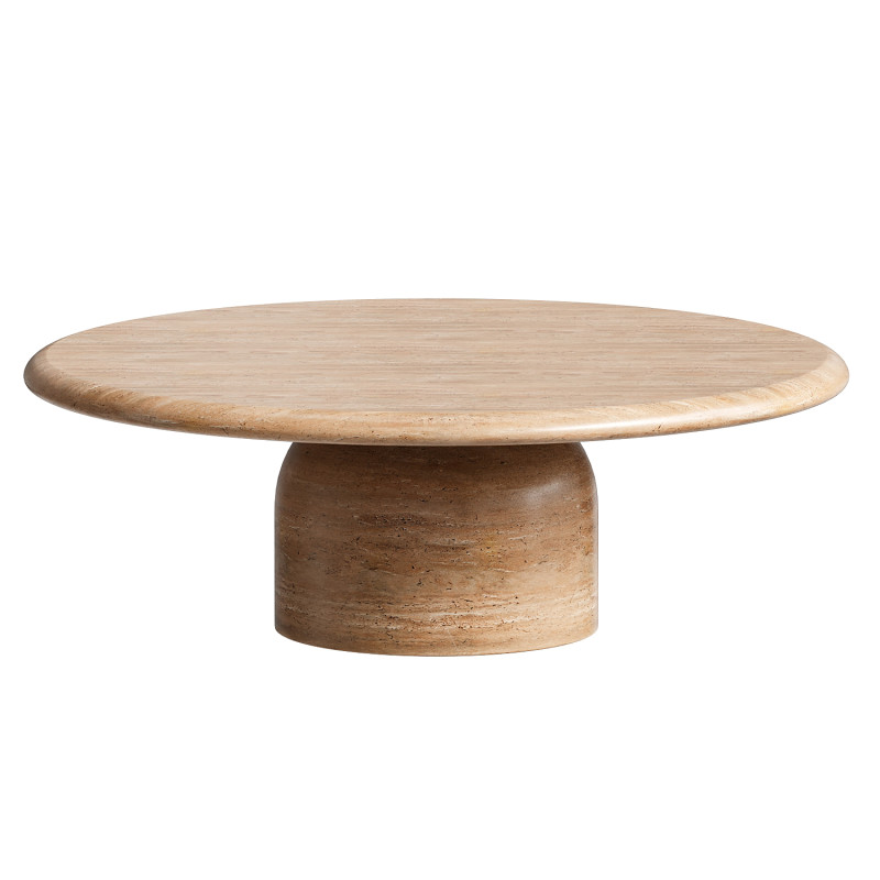 Vinci Round Coffee Table 3Dモデル .c4d .max .obj .3ds .fbx .stl .blend