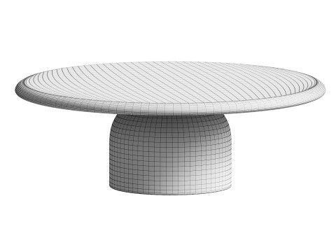 Vinci Round Coffee Table 3Dモデル
