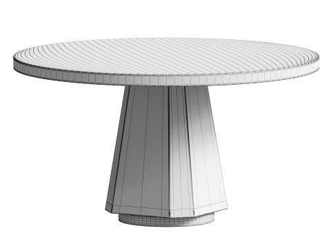 Scarpa Dining Table 12 Model 3D