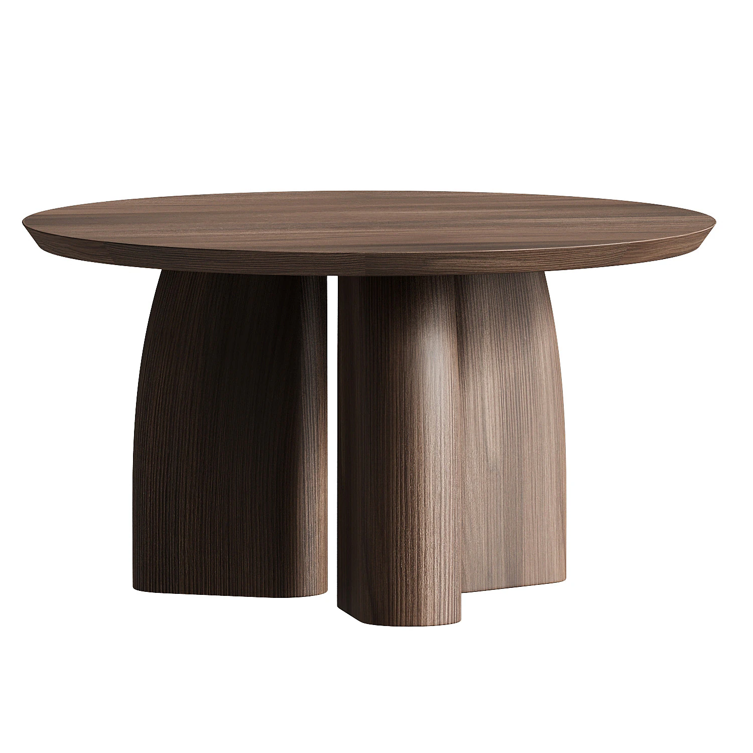 Scarpa Dining Table 60 3D Model .c4d .max .obj .3ds .fbx .stl .blend 