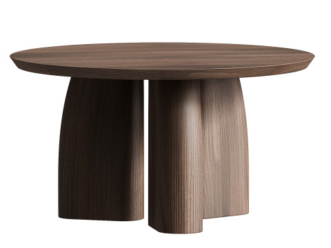 Scarpa Dining Table 60 3D Модель