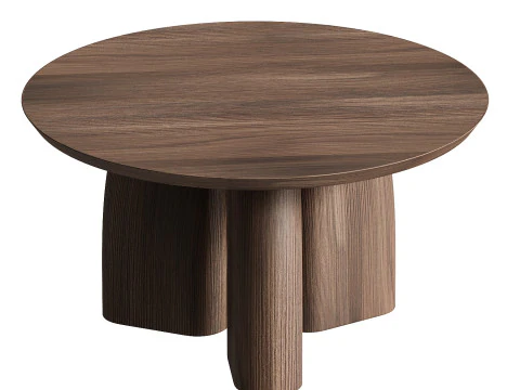 Scarpa Dining Table 60 3D Model