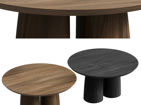 Scarpa Dining Table 57 3D Model
