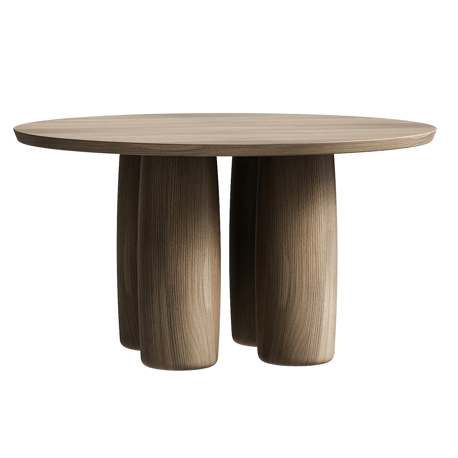 Scarpa Dining Table 53 3D Model .c4d .max .obj .3ds .fbx .stl .blend
