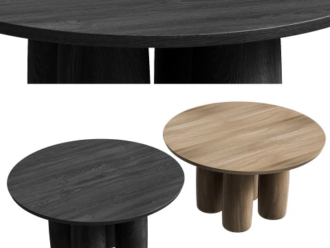 Scarpa Dining Table 53 3D Model