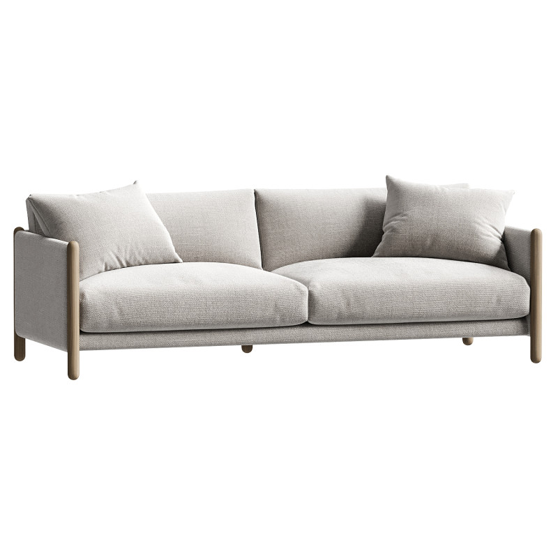 Bolia Hayden Sofa 3 seater Model 3D .c4d .max .obj .3ds .fbx .stl .blend 