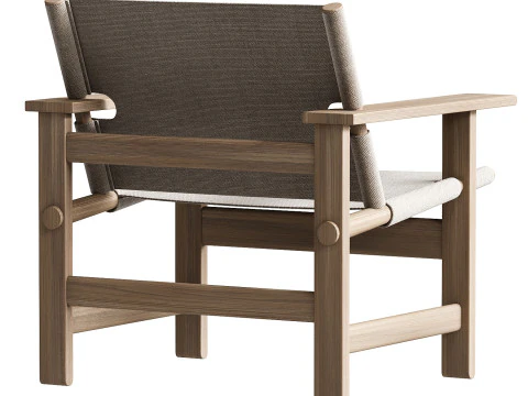 Fredericia The Canvas Chair 3D Model