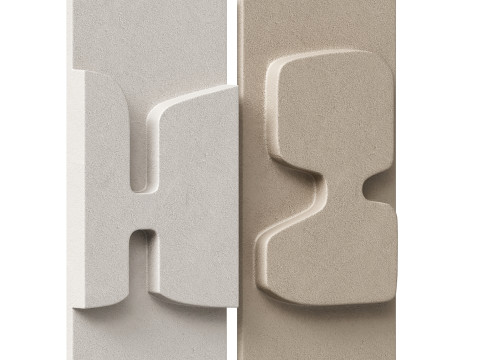 Lucile Salamone CURV SET OF 2 3D Modell