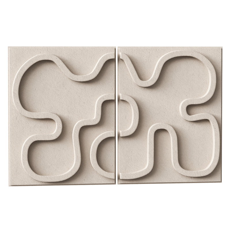 DYPTIQUE SET OF 2 Lucile Salamone 3Dモデル .c4d .max .obj .3ds .fbx .stl .blend