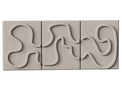 Lucile Salamone TRYPTIQUE SET OF 3 3D Modell