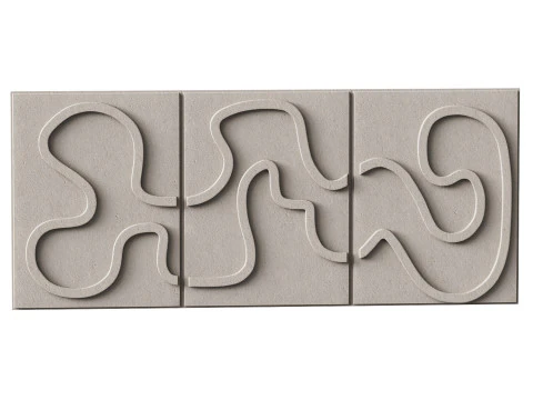 Lucile Salamone TRYPTIQUE 3'L&Uuml; SET 3D Model