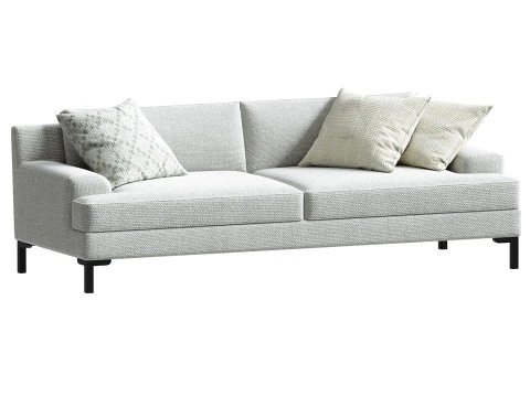 Canap&eacute; Sussex design Torill Slettvoll Modèle 3D