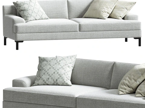 Sussex sofa design Torill Slettvoll 3D Model