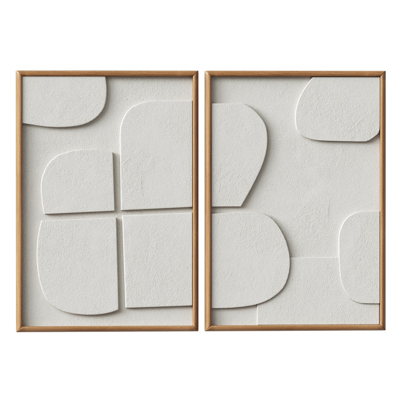 3D Art Template 12 duo Studio LDE Modelo 3D .c4d .max .obj .3ds .fbx .stl .blend 