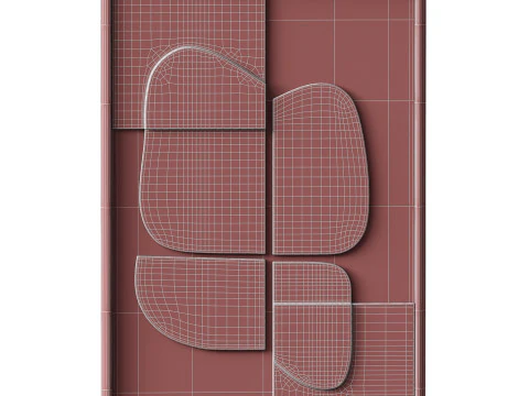 3D art Template 13 Studio LDE 3D Model