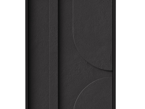 3D painting Relief Art Zoe 3D Model