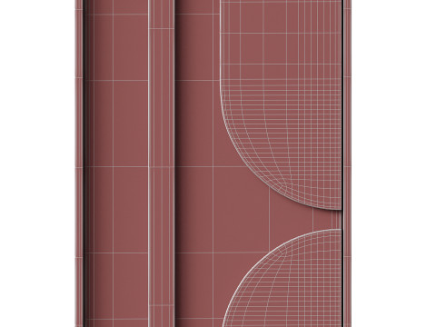 3D painting Relief Art Zoe 3D Model