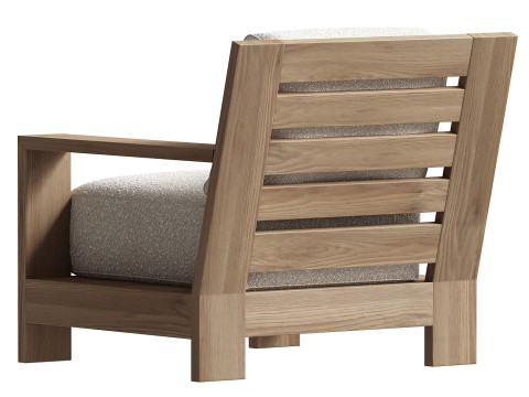 Coastal Living Montclair Outdoor Lounge Chair 3D Model