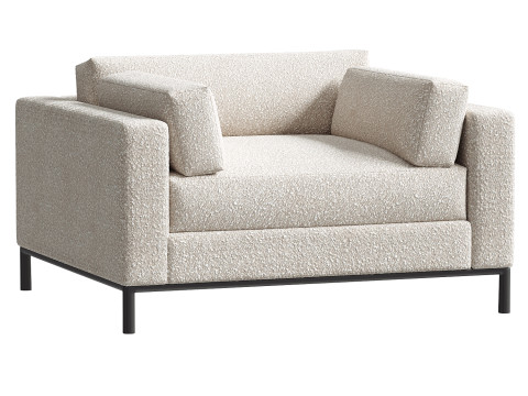 Pike Occasional Chair Modelo 3D