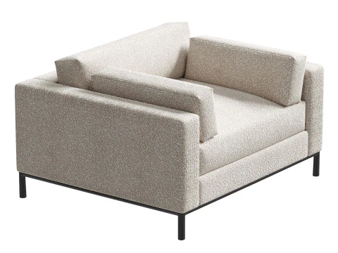 Pike Occasional Chair 3D Model