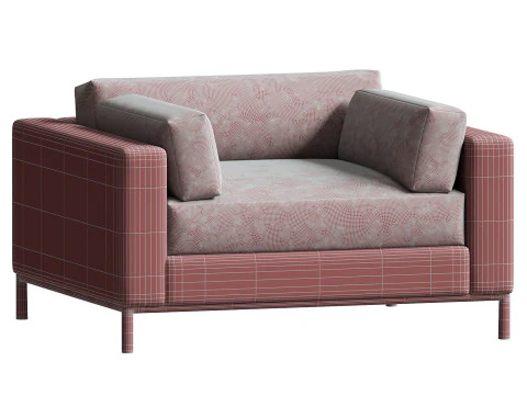 Pike Occasional Chair 3D Model