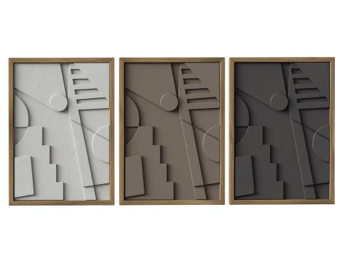 BORING MEMPHIS 2 DeinterieurCharmeur 3D Model