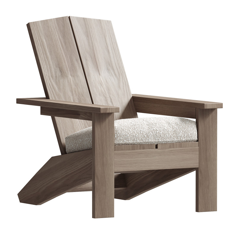 Coastal Living Montclair Outdoor Adirondack Chair Modelo 3D .c4d .max .obj .3ds .fbx .stl .blend