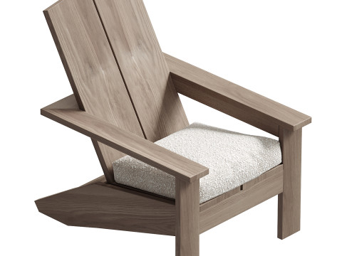 Coastal Living Montclair Outdoor Adirondack Chair Modelo 3D