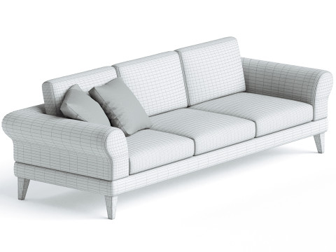 SONATA 3 SEATER by KINGLIVING 3D Model