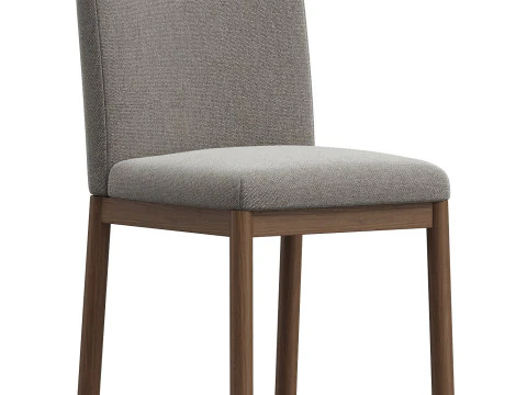 Silla de comedor lateral Hargrove WestElm Modelo 3D
