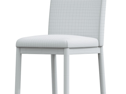 Hargrove Side Dining Chair WestElm 3D Model