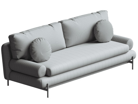 2 Seater sofa Livorno Modelo 3D