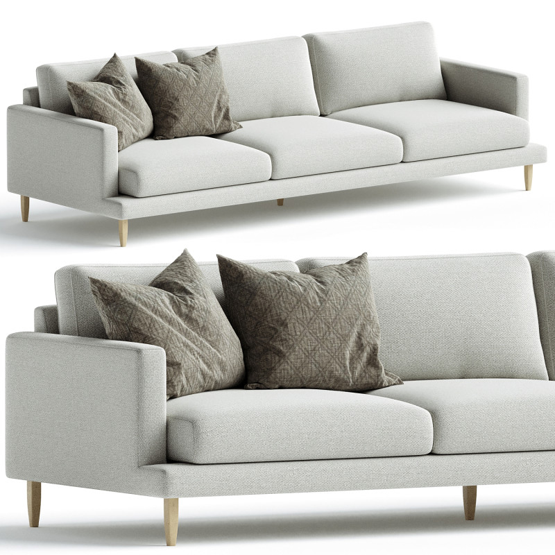 Veneda 4 seater sofa Designed by Bolia Design Team Model 3D .c4d .max .obj .3ds .fbx .stl .blend