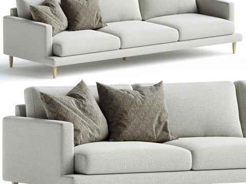 Veneda 4 seater sofa Designed by Bolia Design Team Model 3D
