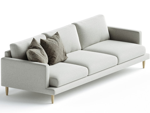 Veneda 4 seater sofa Designed by Bolia Design Team Model 3D
