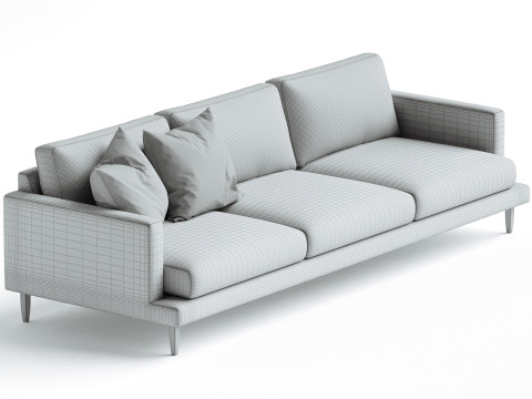 Veneda 4 seater sofa Designed by Bolia Design Team Model 3D