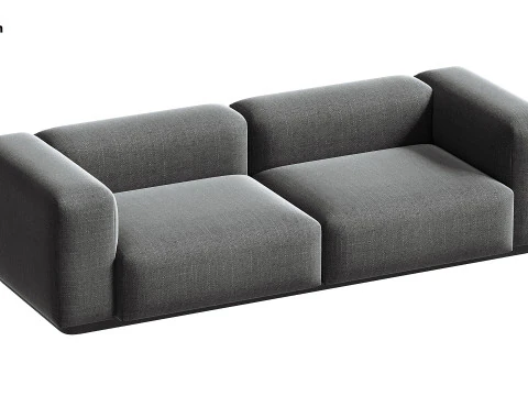 Soft Modular Sofa 3D Model