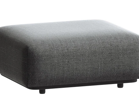 Soft Modular Sofa 3D Model