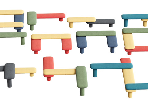 LEVELS Bench System Modelo 3D