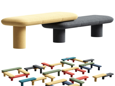 LEVELS Bench System Modelo 3D