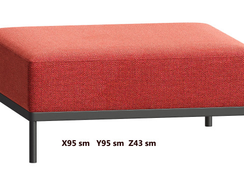 Noah Sofa collection 3D 模型