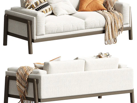 Kardiel Nordik 82 Sofa 3D Model